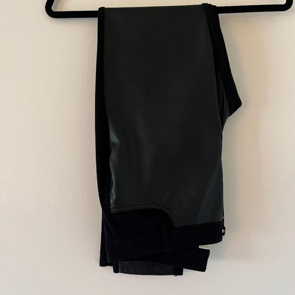 Michael Kors Vegan Leather Front Pants Size 6 - Picture 5 of 8